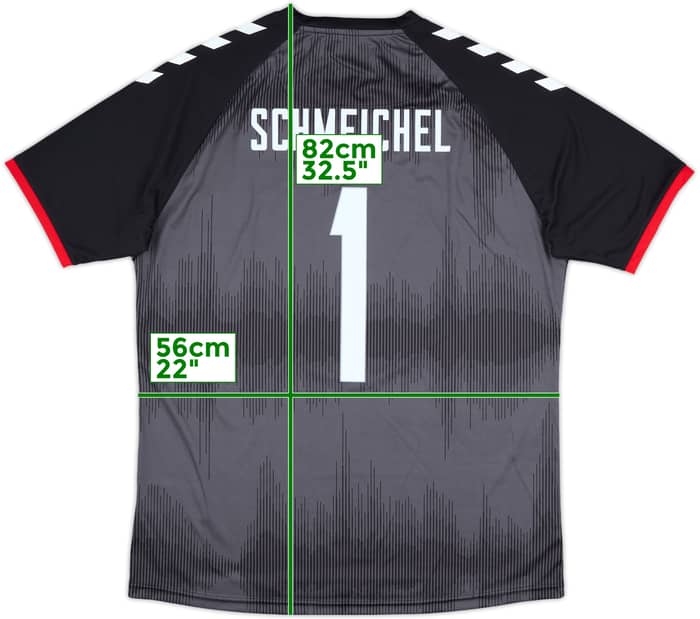 2020-21 Denmark GK S/S Shirt Schmeichel #1 (XXL)