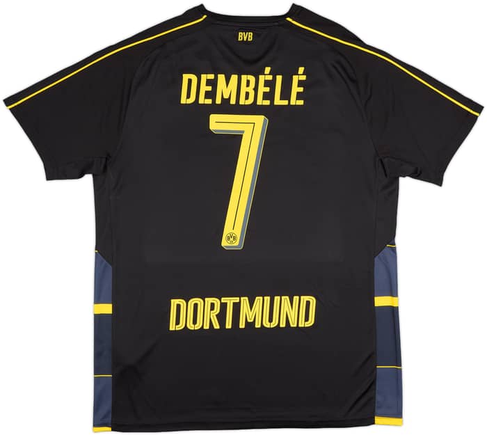 2016-17 Borussia Dortmund Away Shirt Dembele #7 (XL)