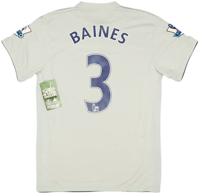 2011-12 Everton Third Shirt Baines #3 (S)