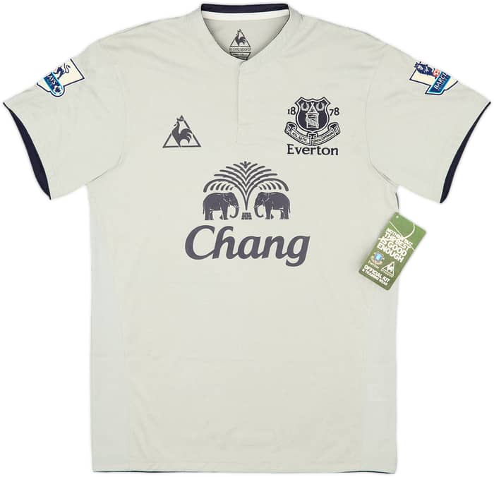 2011-12 Everton Third Shirt Baines #3 (S)