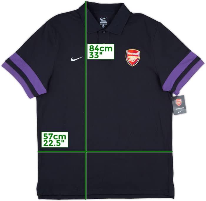 2012-13 Arsenal Nike Polo Shirt (XL)