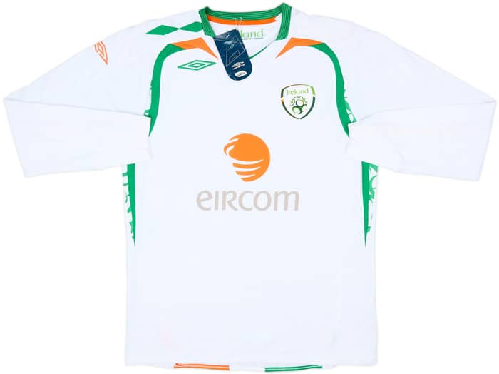 2008-10 Ireland Away L/S Shirt (M)
