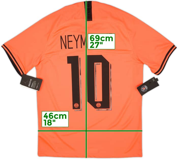 2019-20 Paris Saint-Germain Away Shirt Neymar Jr #10 (M)
