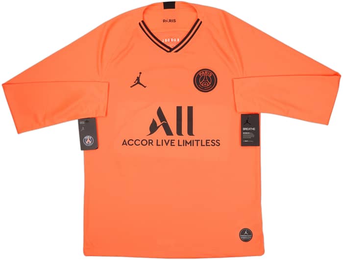 2019-20 Paris Saint-Germain Away L/S Shirt Mbappe #7 (L)