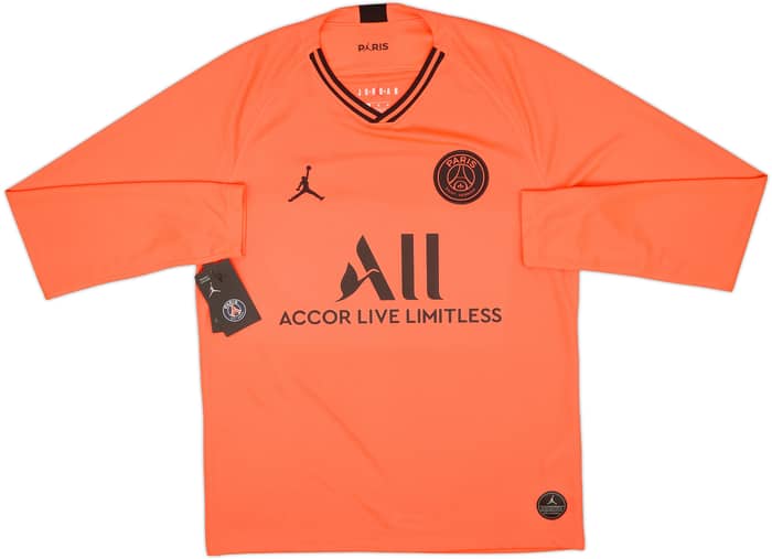 2019-20 Paris Saint-Germain Away L/S Shirt Mbappe #7 (M)