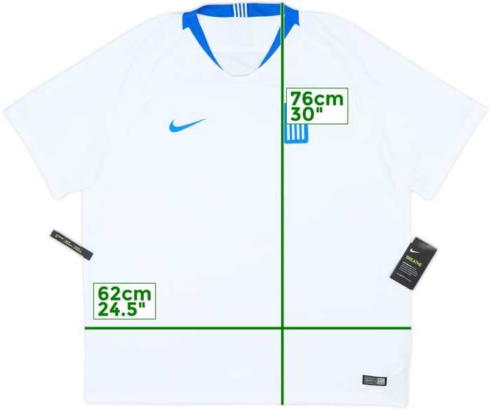2018-19 Greece Home Shirt (XXL)