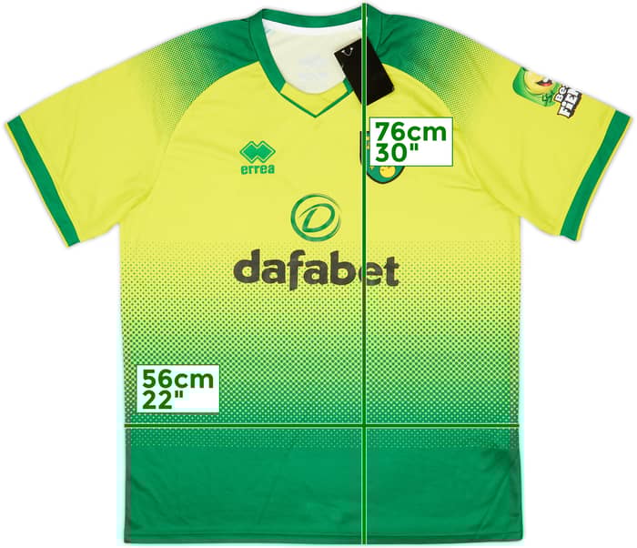 2019-20 Norwich Home Shirt (XXL)