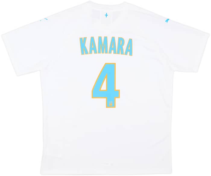 2019-20 Olympique Marseille Home Shirt Kamara #4 (XL)