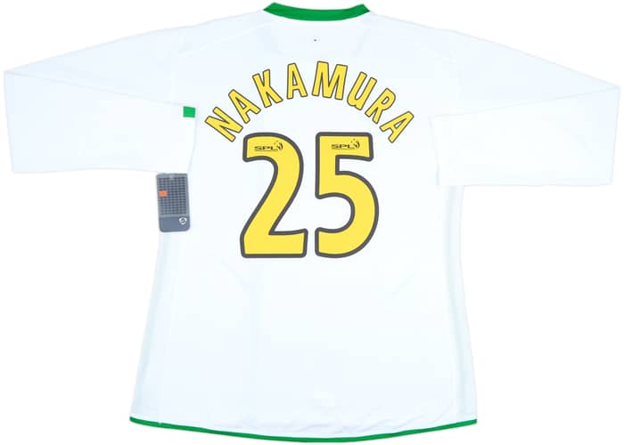 2007-08 Celtic Third L/S Shirt Nakamura #25 (XL)