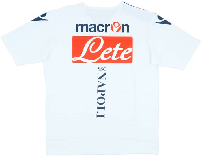 2011-12 Napoli Macron Cotton Training Tee (XL)