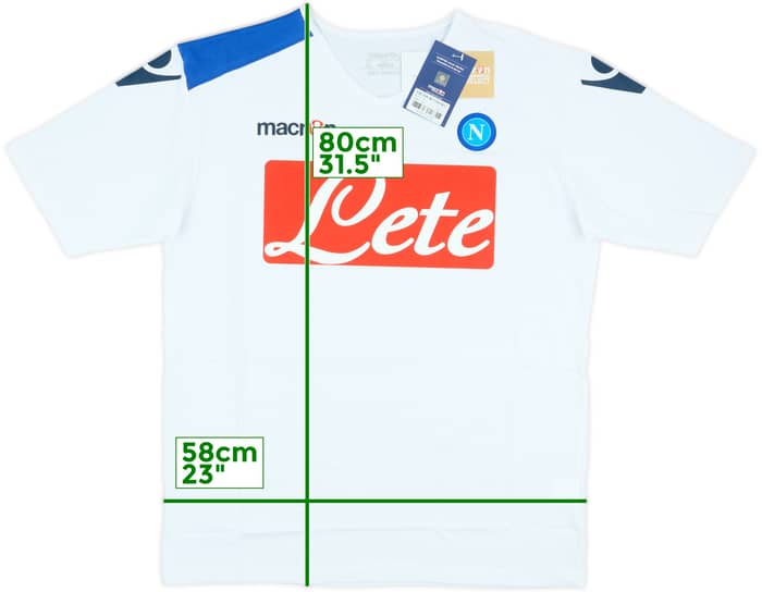 2011-12 Napoli Macron Cotton Training Tee (XL)
