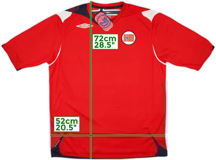 2006-08 Norway Home Shirt (L)