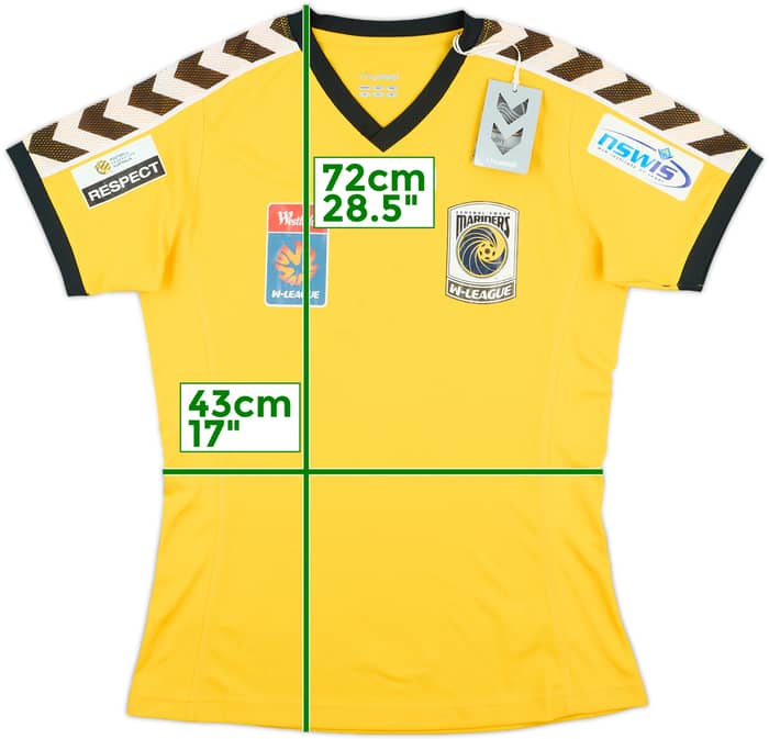2008-09 Central Coast Mariners Womens Home Shirt (Women's S)