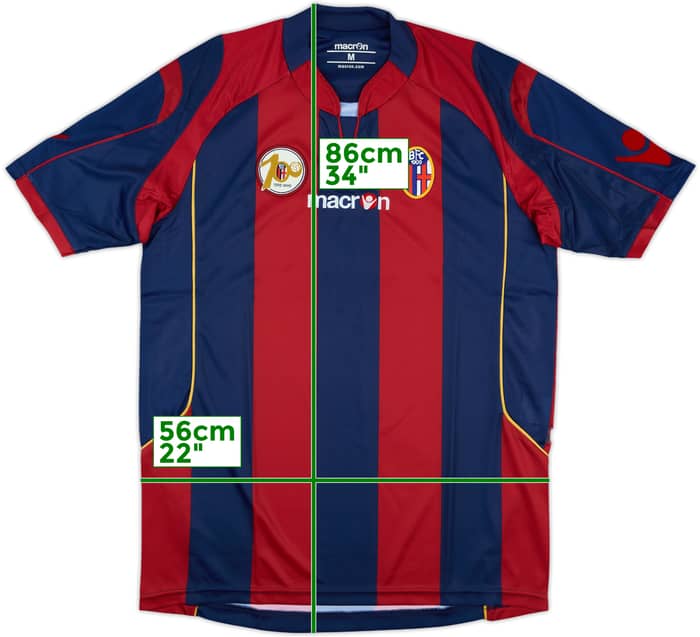 2009-10 Bologna Home Shirt - 10/10 - (M)