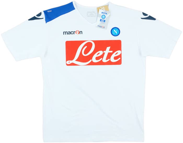 2011-12 Napoli Macron Cotton Training Tee (XL)