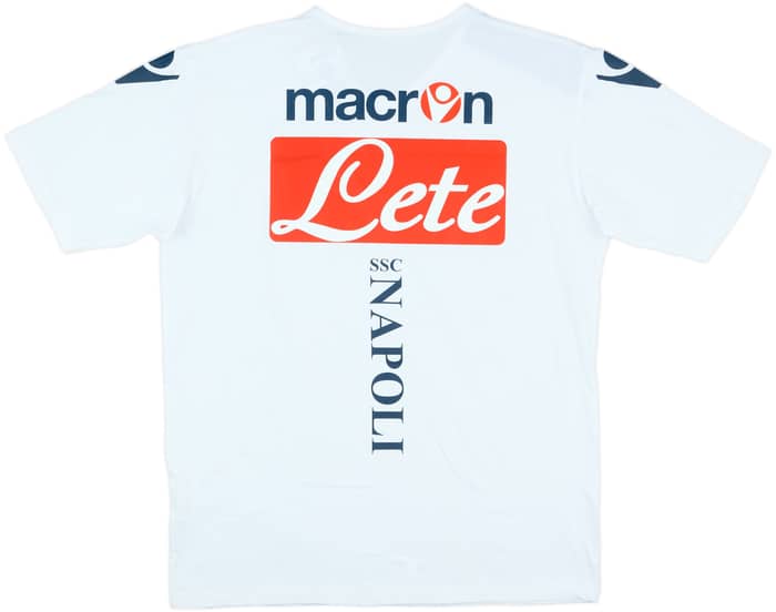 2011-12 Napoli Macron Cotton Training Tee (XL)