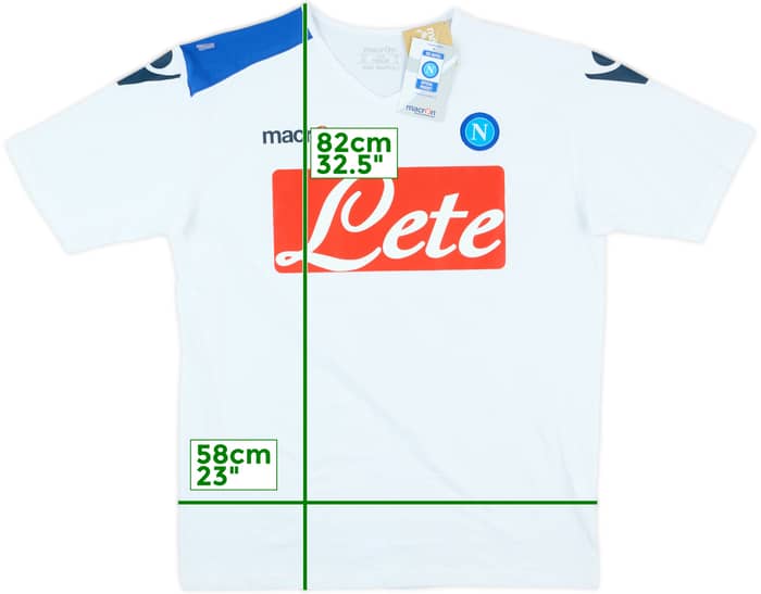 2011-12 Napoli Macron Cotton Training Tee (XL)