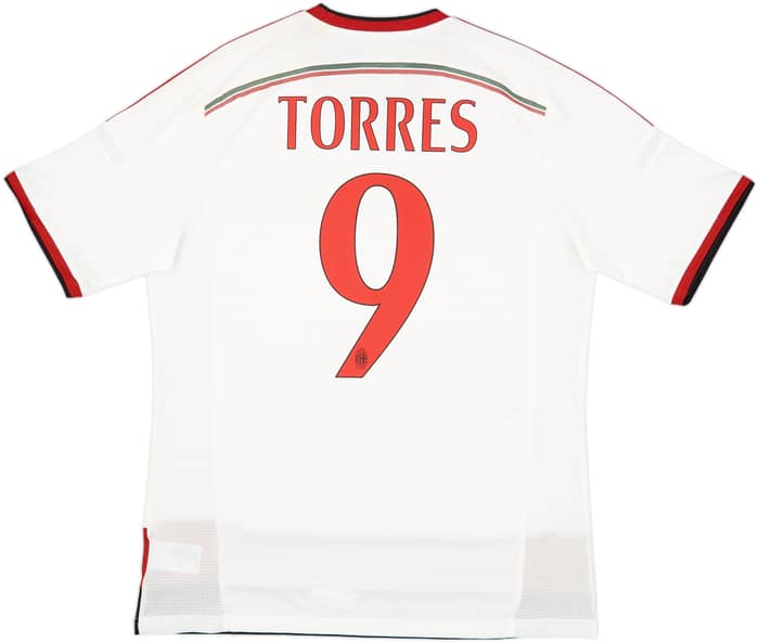 2014-15 AC Milan Away Shirt Torres #9 (L)