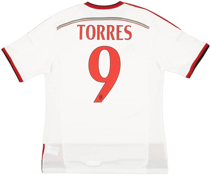 2014-15 AC Milan Away Shirt Torres #9 (L)