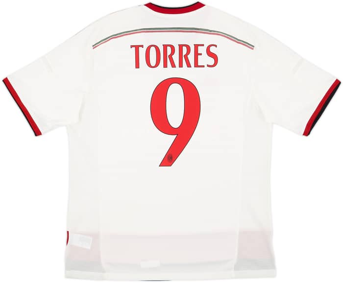 2014-15 AC Milan Away Shirt Torres #9 (XL)