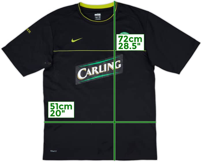 2008-09 Celtic Nike Training Shirt - 4/10 - (L)