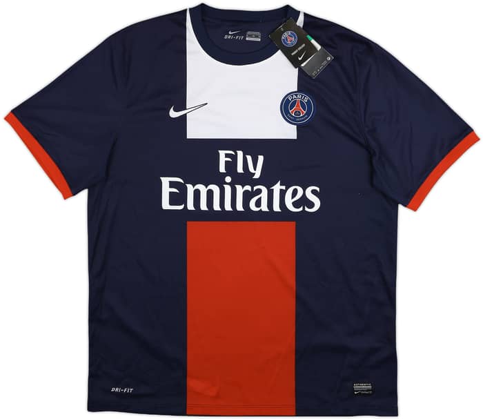 2013-14 Paris Saint-Germain Home Shirt Ibrahimovic #10 (XL)