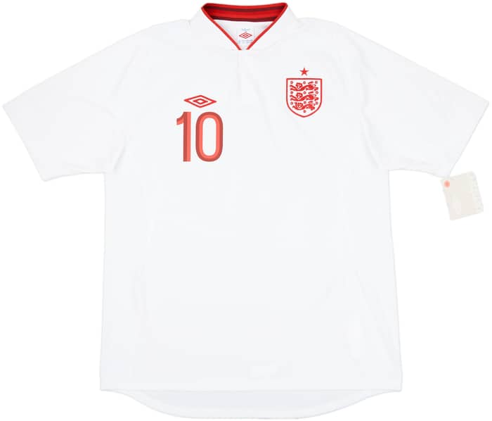 2012-13 England Home Shirt Rooney #10 (XL)
