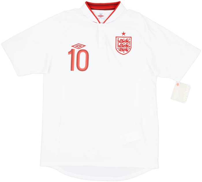 2012-13 England Home Shirt Rooney #10 (L)