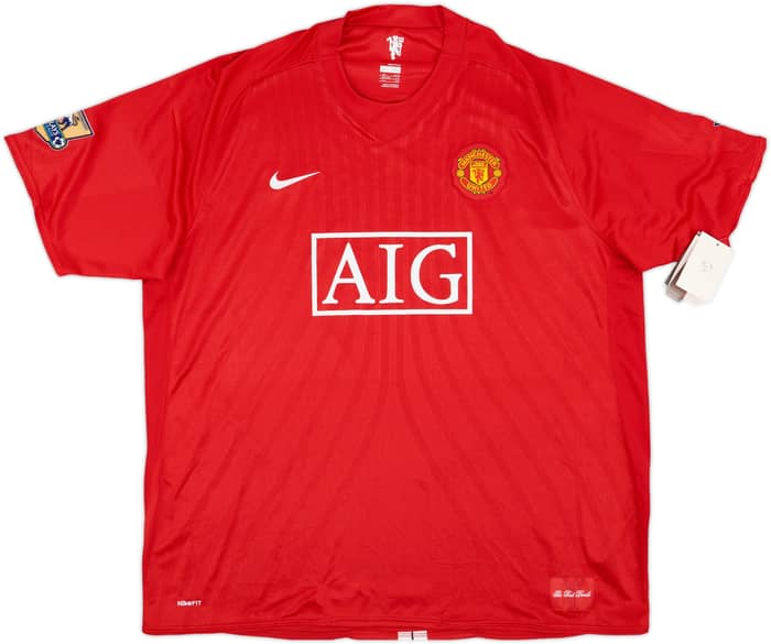 2007-09 Manchester United Home Shirt Rooney #10 (3XL)