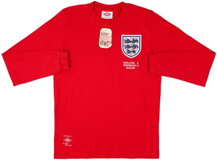2010 '1966' England Umbro Reissue Away L/S Shirt #66 (M)