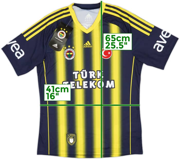 2013-14 Fenerbahce Basic Home Shirt (L.Boys)