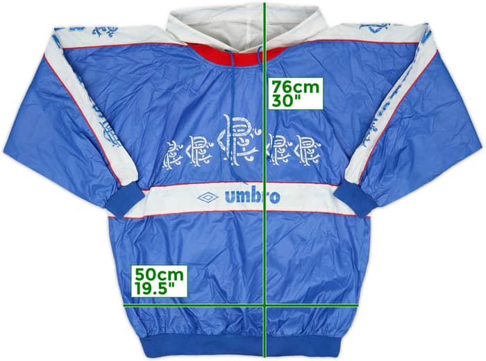 1987-90 Rangers Umbro Windbreaker - 6/10 - (L)