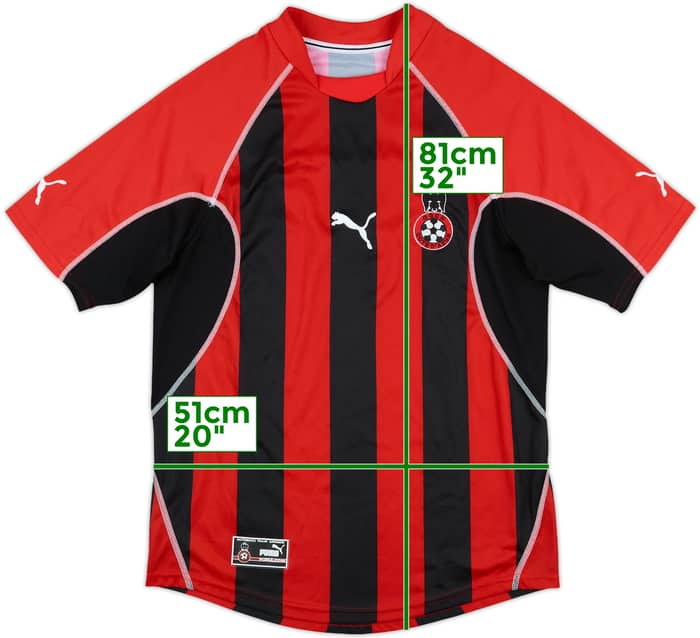 2003-04 OGC Nice Home Shirt - 10/10 - (M)