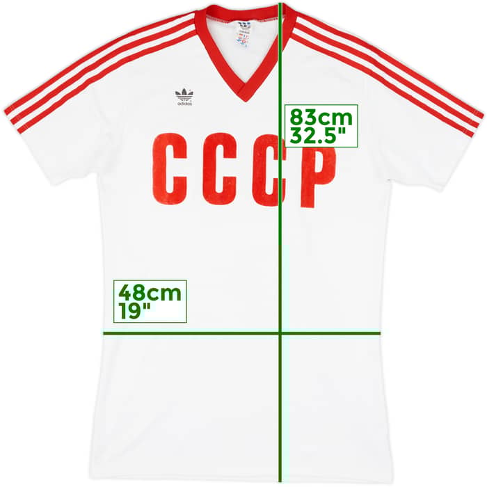 1988-89 Soviet Union Away Shirt - 9/10 - (L)