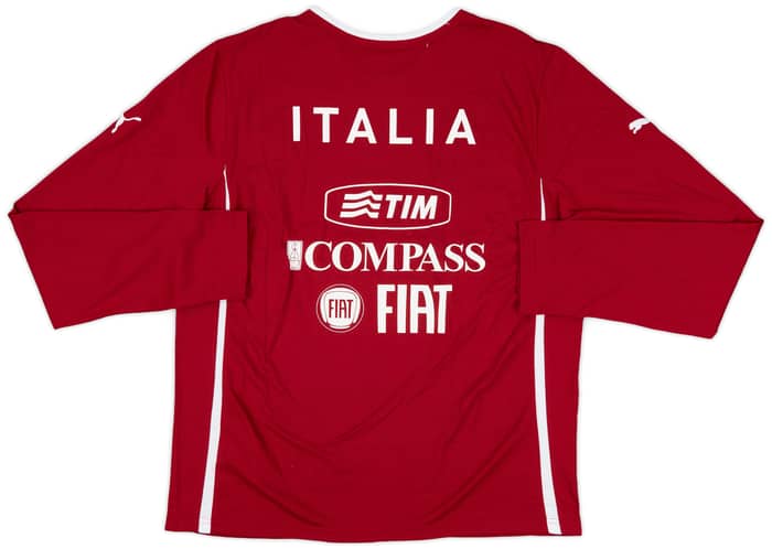 2013-14 Italy Player Issue Puma L/S Tee (XL)