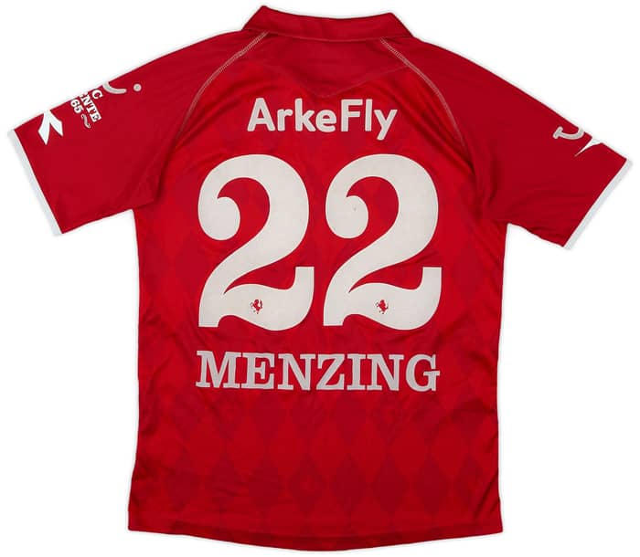 2010-11 FC Twente Home Shirt Menzing #22 - 6/10 - (L.Boys)