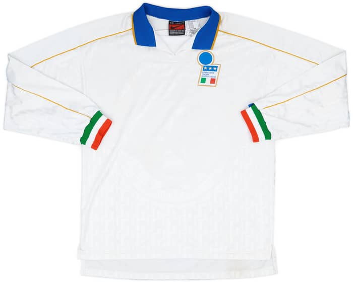 1994-96 Italy Match Issue Away L/S Shirt #4