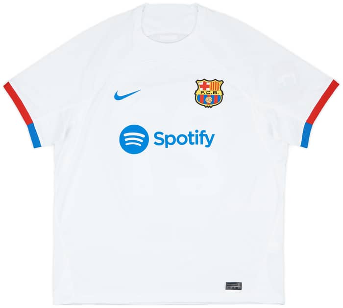 2023-24 Barcelona Away Shirt Lamine Yamal #27