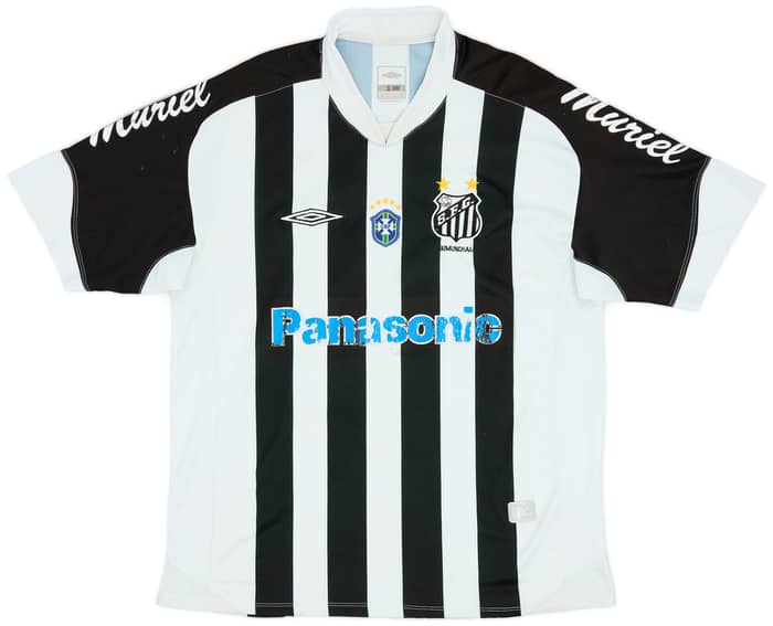 2005 Santos Away Shirt #7 - 5/10 - (M)