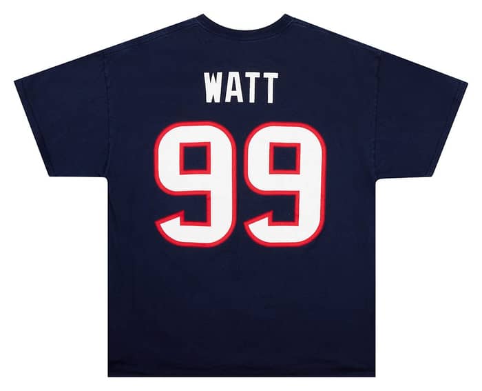 2010s Houston Texans Watt #99 Majestic Tee XL