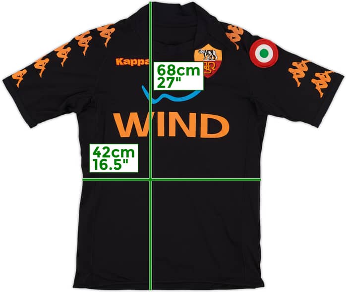 2008-09 Roma Third Shirt - 6/10 - (XS)