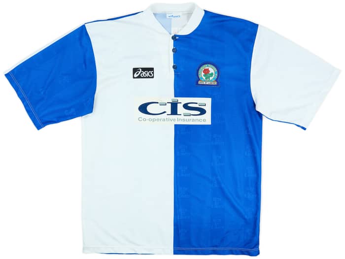 1996-98 Blackburn Home Shirt Duff #32 - 7/10 - (XL)