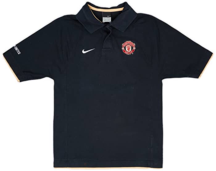 2006-07 Manchester United Nike Polo Shirt - 8/10 - (S)