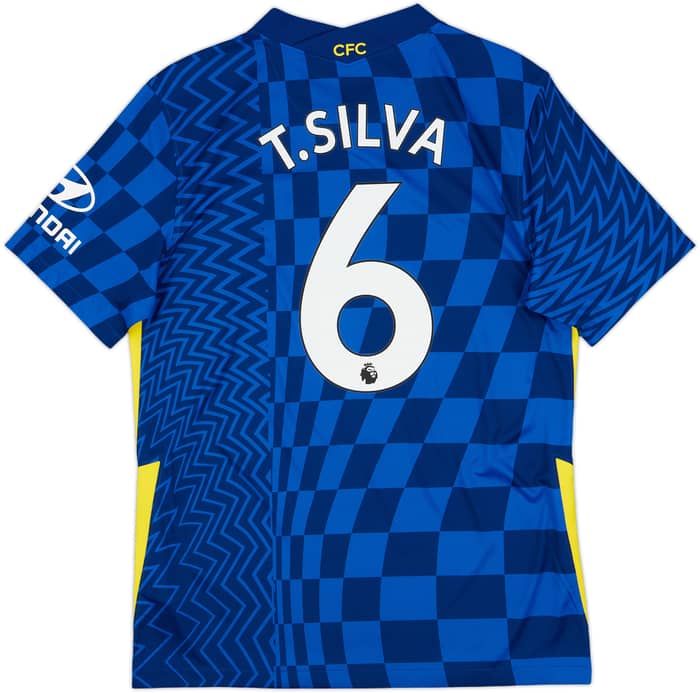 Chelsea T.SILVA ユニフォーム 2022/23 Chelsea Authentic Home Jersey #6 T. Silva 2XL Nike