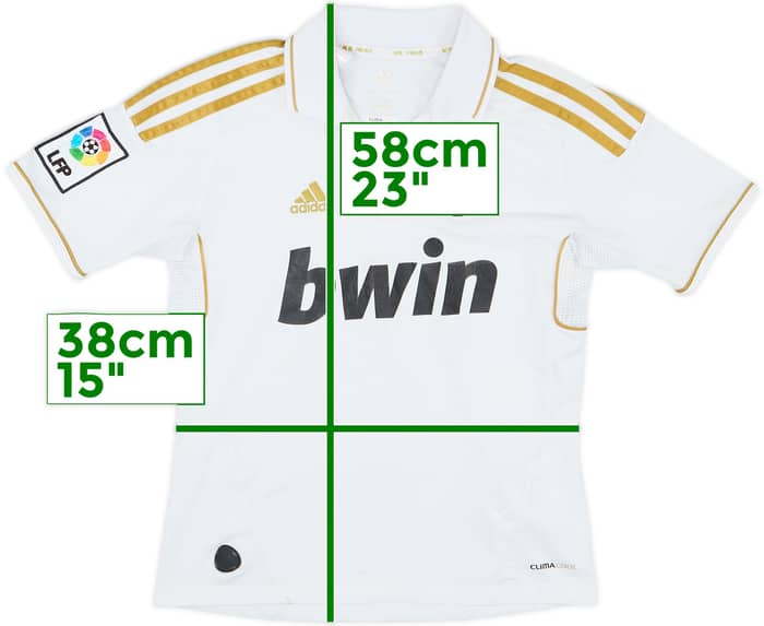 2011-12 Real Madrid Home Shirt - 5/10 - (S.Boys)