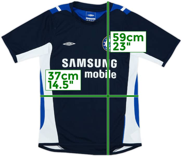 2005-06 Chelsea Umbro Training Shirt - 8/10 - (S.Boys)