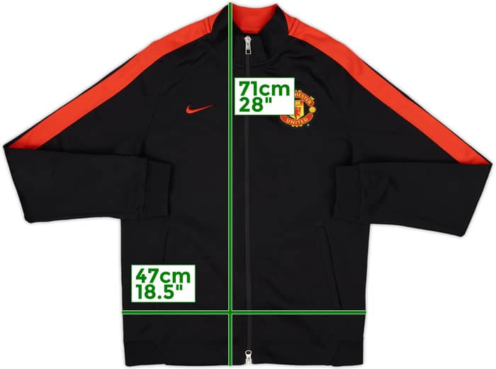 2015-16 Manchester United Nike Track Jacket - 9/10 - (S)