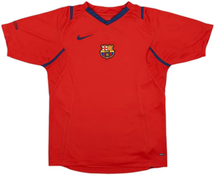 2006-07 Barcelona Nike Training Shirt - 8/10 - (XL.Boys)