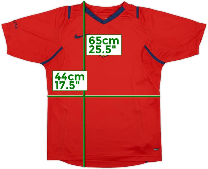 2006-07 Barcelona Nike Training Shirt - 8/10 - (XL.Boys)