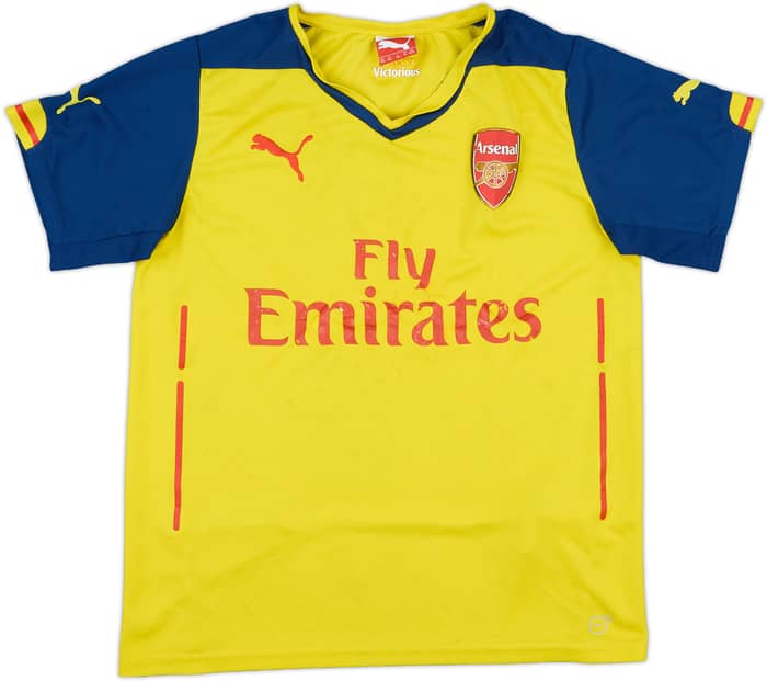 2014-15 Arsenal Away Shirt - 4/10 - (XL.Boys)